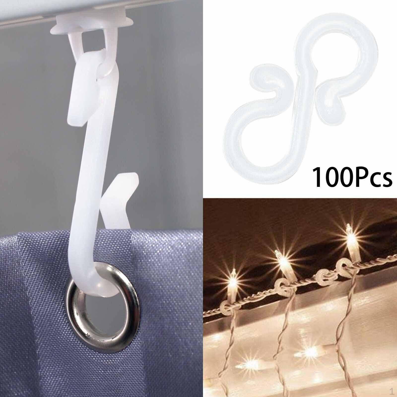 100Pcs Shower Curtain Hooks Decorative,S Shaped Garden Dorm Holiday Light for Farmhouse
100Pcs Shower Curtain Hooks Decorative,S Shaped Garden Dorm Holiday Light for Farmhouse