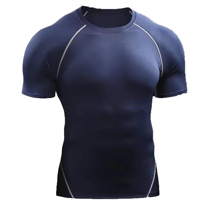 Men s Compression T-Shirt Summer Sportswear Running T shirt Elastic Quick Dry Sport Tops Tee Athletic Gym Workout T Shirts Men 3XL Темно-синій
Men s Compression T-Shirt Summer Sportswear Running T shirt Elastic Quick Dry Sport Tops Tee Athletic Gym Workout T Shirts Men 3XL Темно-синій
