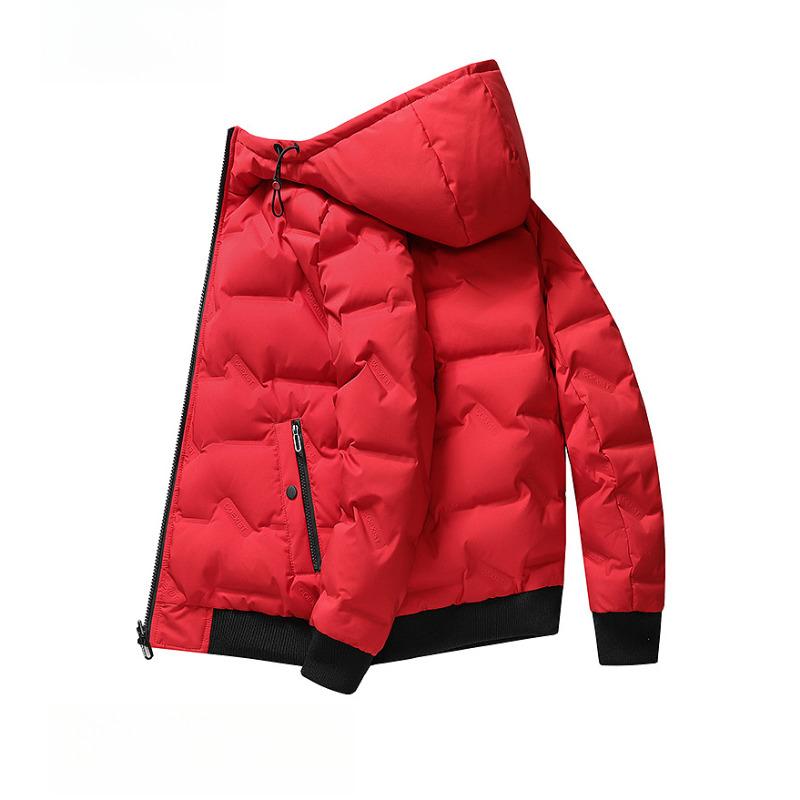 Hooded Double-sided Coat White Duck Down Warm Thickened Top Men s Clothing M червоний
Hooded Double-sided Coat White Duck Down Warm Thickened Top Men s Clothing M червоний