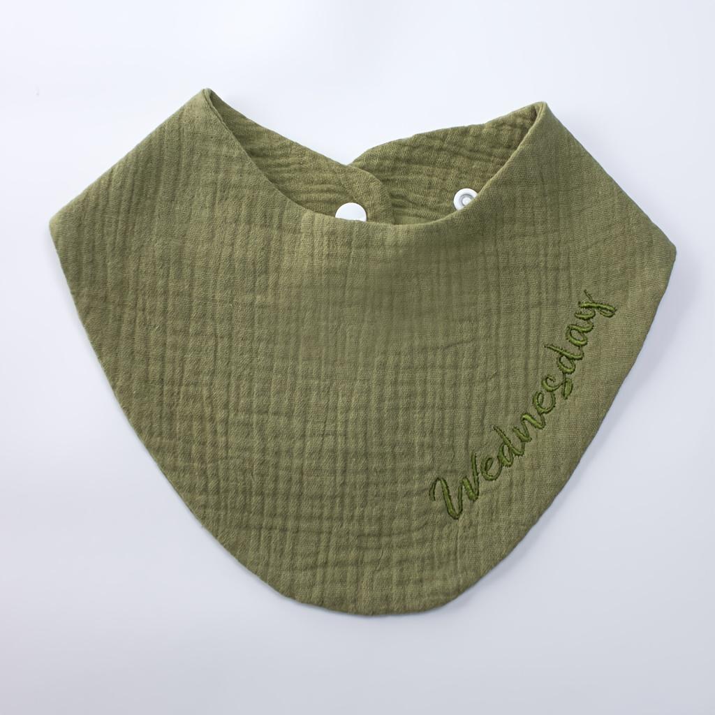 Soft Cotton Pet Dog Bandana Breathable Solid Color Triangular Scarf with Snap Button and Embroidery free size(24*20cm)
Soft Cotton Pet Dog Bandana Breathable Solid Color Triangular Scarf with Snap Button and Embroidery free size(24*20cm)