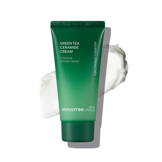 Innisfree Green Tea Ceramide Cream Tube Intensive Hydration & Skin Barrier Care 80ml
Innisfree Green Tea Ceramide Cream Tube Intensive Hydration & Skin Barrier Care 80ml
