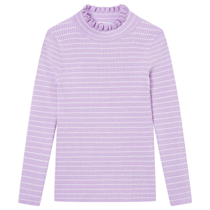 Xtep Girls Striped Sweater with Wavy Lace Collar 140
Xtep Girls Striped Sweater with Wavy Lace Collar 140