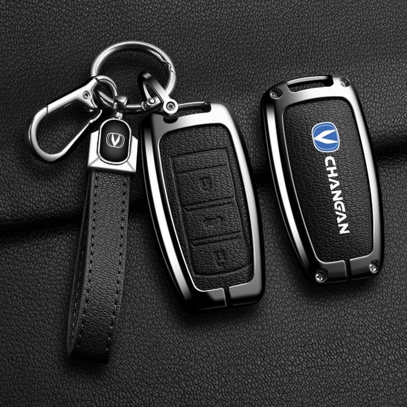 Leather Car Key Case Cover Shell Fob For Changan Cs15 Cs35 Cs75 Cx70 Cs95 V3 V5 V7 Eado Raeton New Zinc Alloy Remote Accessories
Leather Car Key Case Cover Shell Fob For Changan Cs15 Cs35 Cs75 Cx70 Cs95 V3 V5 V7 Eado Raeton New Zinc Alloy Remote Accessories