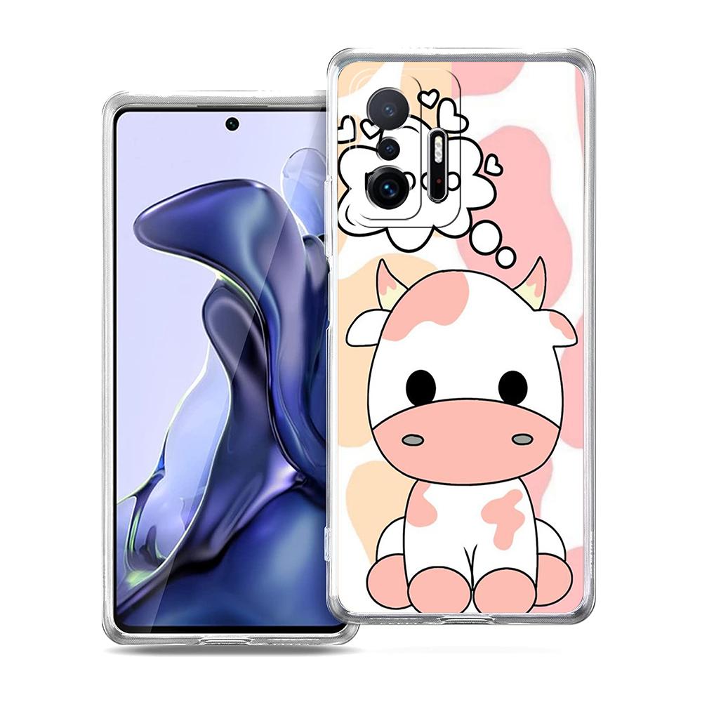 Милый чехол для телефона с коровкой для Xiaomi Mi Poco F3 X3 X4 GT NFC M3 M4 11 Ultra 12 11X 11i Pro Lite 5G Мягкий прозрачный чехол Capas Xiaomi Poco F3
Милый чехол для телефона с коровкой для Xiaomi Mi Poco F3 X3 X4 GT NFC M3 M4 11 Ultra 12 11X 11i Pro Lite 5G Мягкий прозрачный чехол Capas Xiaomi Poco F3