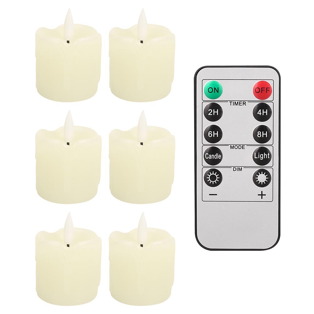 12/24 шт. беспламенных свечей с таймером и пультом дистанционного управления, реалистичный фитиль из настоящего воска, работающий от батареек, для декора свадебной вечеринки
12/24 шт. беспламенных свечей с таймером и пультом дистанционного управления, реалистичный фитиль из настоящего воска, работающий от батареек, для декора свадебной вечеринки
