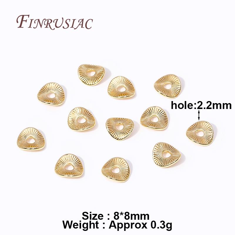 18K Gold Plated Brass Round Curved Brushed Disks Spacer Beads Jewelry Making Supplies DIY Necklace Bracelets Accessories 4 Pieces
18K Gold Plated Brass Round Curved Brushed Disks Spacer Beads Jewelry Making Supplies DIY Necklace Bracelets Accessories 4 Pieces