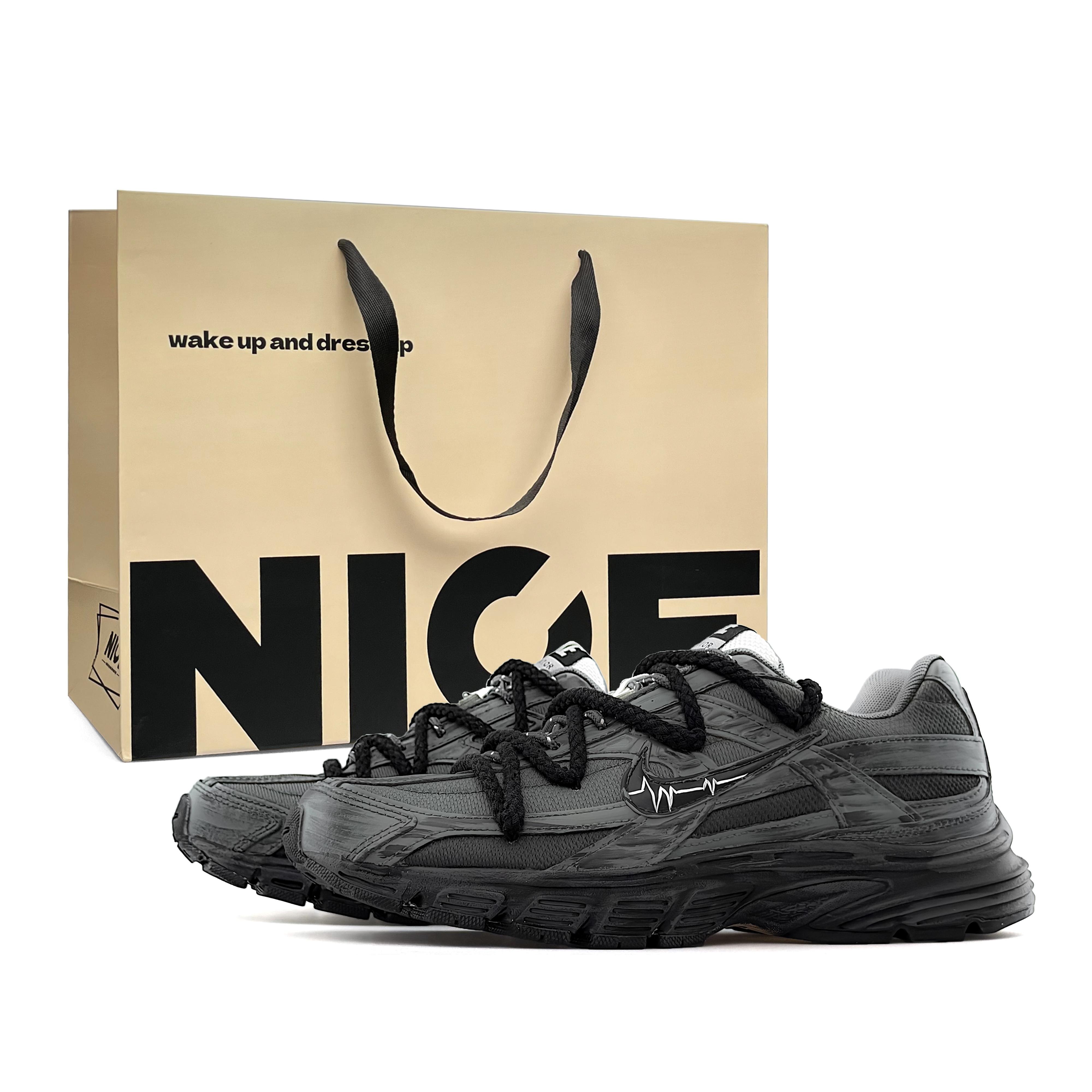 Nike Initiator Mesh Abrasion Resistant Lightweight Breathable Low top Casual Running Shoes Unisex Black Gray IO7609-101(Team920-BOX) 35.5
Nike Initiator Mesh Abrasion Resistant Lightweight Breathable Low top Casual Running Shoes Unisex Black Gray IO7609-101(Team920-BOX) 35.5