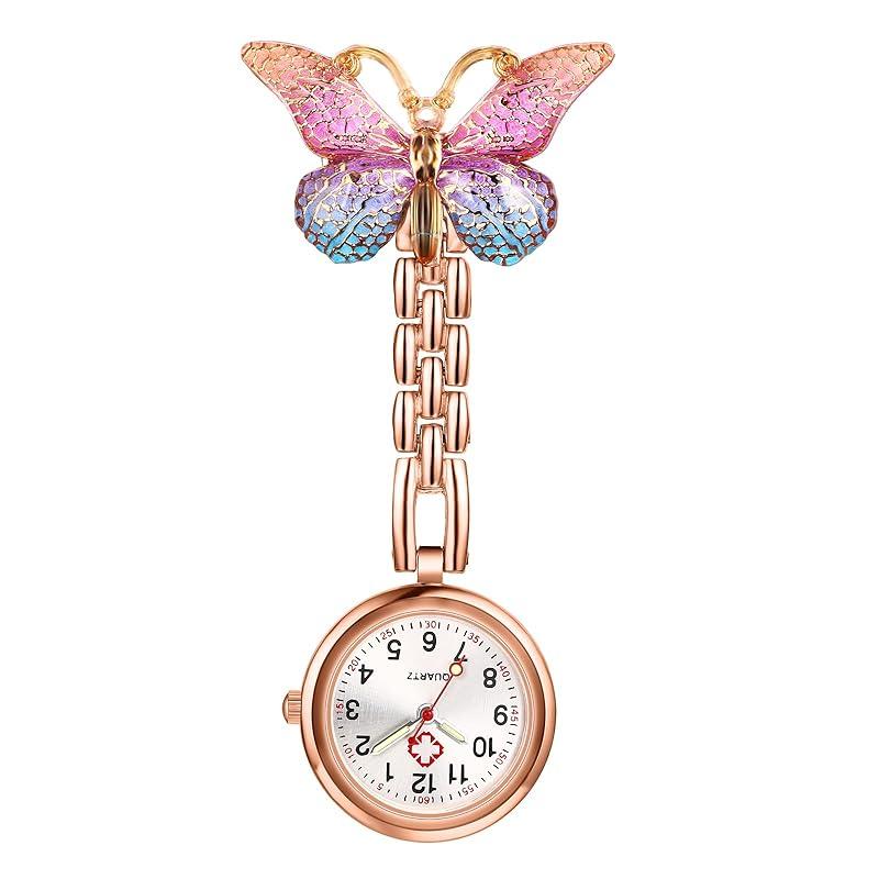 Lancardo butterfly nurse watch clip clock nurse nurse upside down clock night light analog pocket watch pocket watch cute nursing day nursery teacher
Lancardo butterfly nurse watch clip clock nurse nurse upside down clock night light analog pocket watch pocket watch cute nursing day nursery teacher