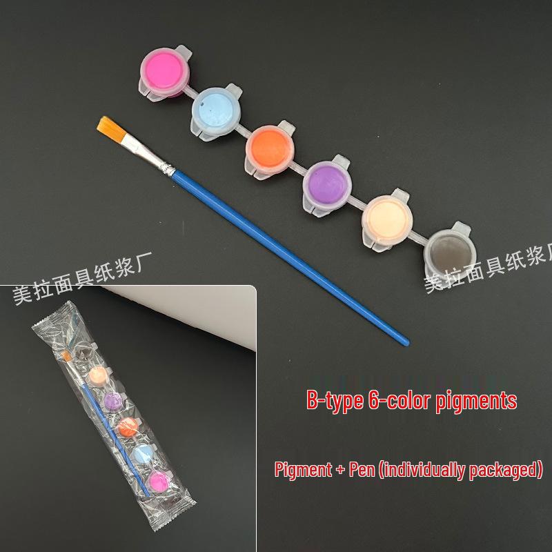 Large Ladle Cat & Fox Face Painting Kit for Halloween Party - DIY Paper Pulp Mask with Pumpkin Design for Children
Large Ladle Cat & Fox Face Painting Kit for Halloween Party - DIY Paper Pulp Mask with Pumpkin Design for Children