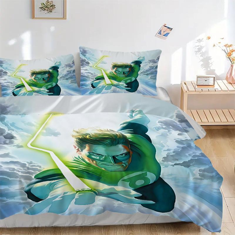 3pcs Green Lantern Duvet Cover Set, 1 Duvet Cover + 2 Pillowcases (No Insert), High-Definition Print for All Seasons,Durable yy251103068 135x200cm
3pcs Green Lantern Duvet Cover Set, 1 Duvet Cover + 2 Pillowcases (No Insert), High-Definition Print for All Seasons,Durable yy251103068 135x200cm
