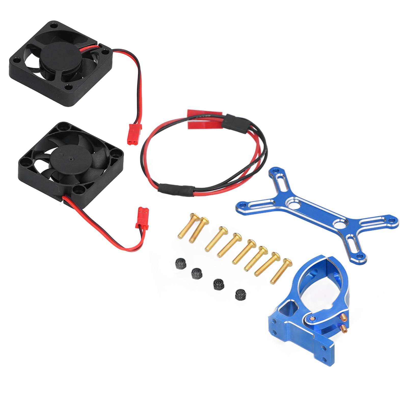 4985 1717 Aluminum Alloy Brushless Motor Cooling Fan Heat Sink for Traxxas 15 RC CarBlue
4985 1717 Aluminum Alloy Brushless Motor Cooling Fan Heat Sink for Traxxas 15 RC CarBlue