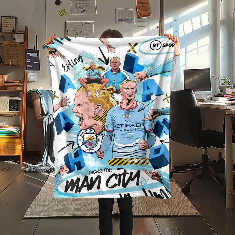 Manchester City Print FlAannel Blanket, High quality Comfortable for All Seasons, Home Decor, Warmth and Comfort 80cm x 120cm
Manchester City Print FlAannel Blanket, High quality Comfortable for All Seasons, Home Decor, Warmth and Comfort 80cm x 120cm