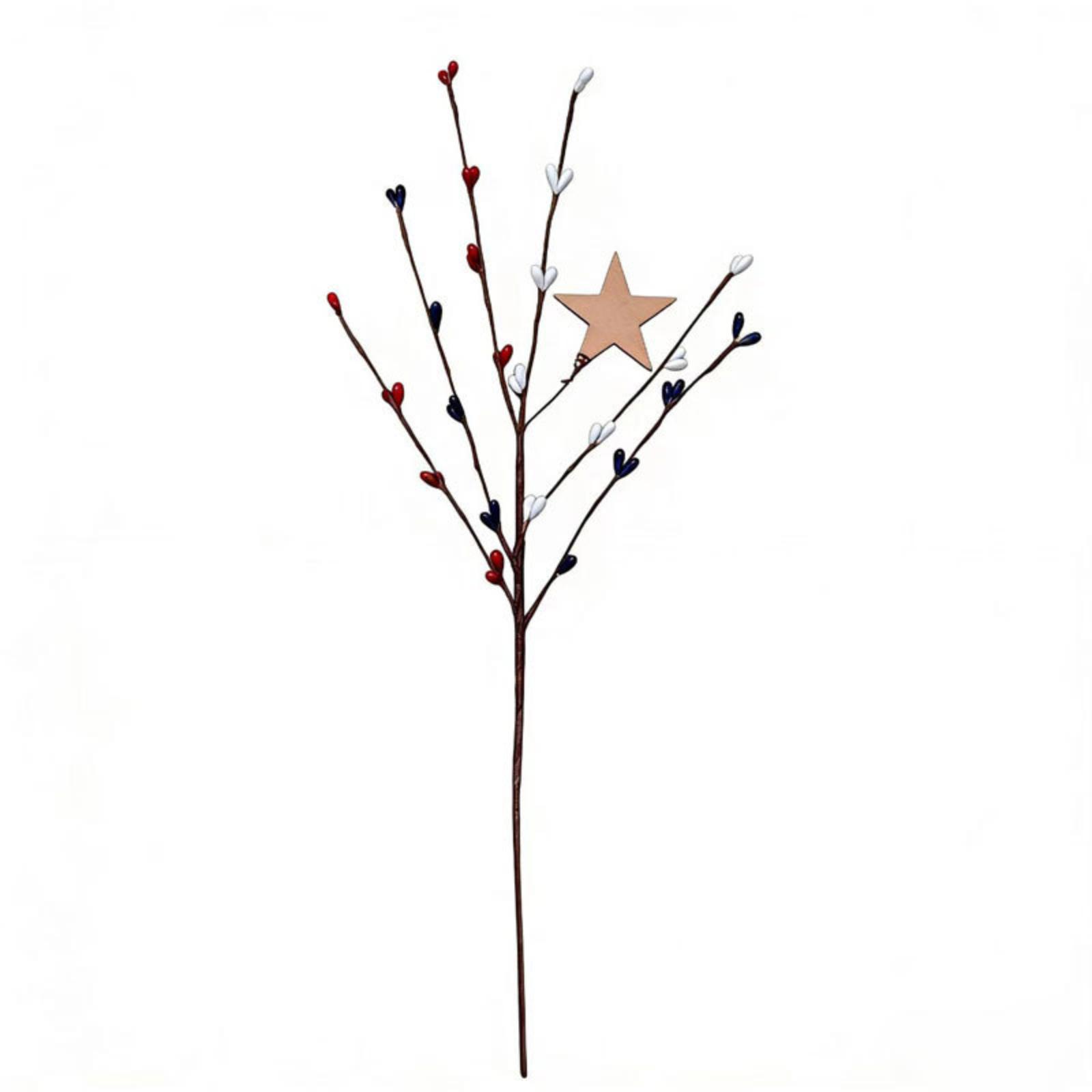 Decorative Branch Pick with Glitter Spheres and Star Accent for Indoor Home Party and Holiday Festive Arrangement Decoration One Size
Decorative Branch Pick with Glitter Spheres and Star Accent for Indoor Home Party and Holiday Festive Arrangement Decoration One Size