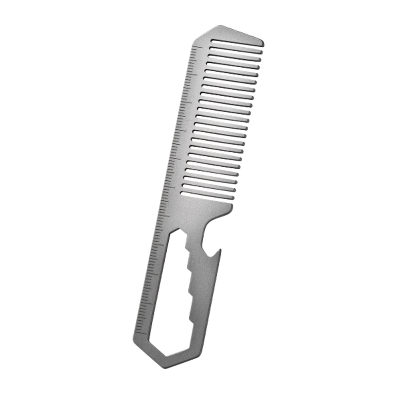 Portables Titaniums Alloys Comb High Strengths Impregnable Bottle Openers for Camping Enthusiasts
Portables Titaniums Alloys Comb High Strengths Impregnable Bottle Openers for Camping Enthusiasts