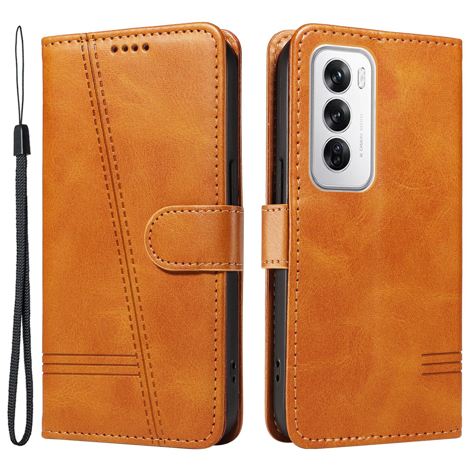 For Oppo Reno12 5G (Global) Case Lines Imprint Leather Phone Cover Yellow
For Oppo Reno12 5G (Global) Case Lines Imprint Leather Phone Cover Yellow