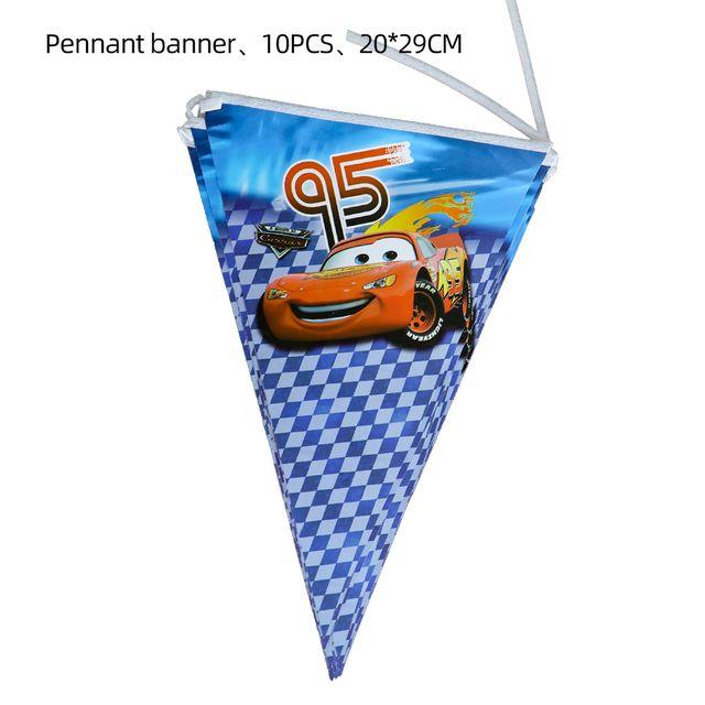 Cars Vacation Themed Birthday Party Decoration Set By McQueen - One-time Decorative Plates, Cups and Tableware pennant 1set
Cars Vacation Themed Birthday Party Decoration Set By McQueen - One-time Decorative Plates, Cups and Tableware pennant 1set