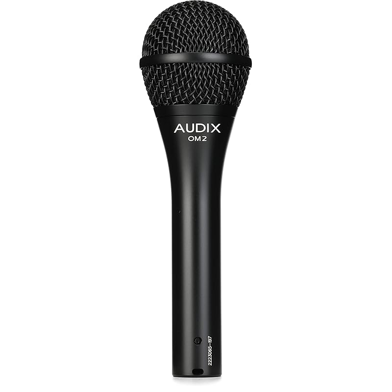 AUDIX Audix OM2 vocal I tried singing for studio recording handheld dynamic microphone Super unidirectional black
AUDIX Audix OM2 vocal I tried singing for studio recording handheld dynamic microphone Super unidirectional black