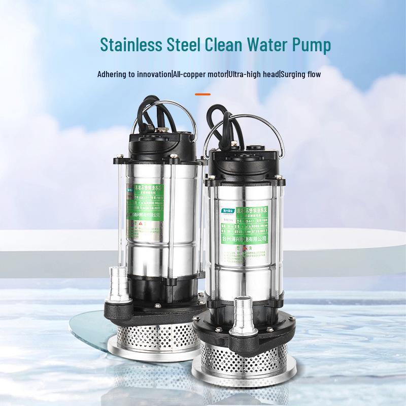 220V Stainless Steel Submersible Pump for Farmland Irrigation & Well Water Clear Water Pump 370W
220V Stainless Steel Submersible Pump for Farmland Irrigation & Well Water Clear Water Pump 370W