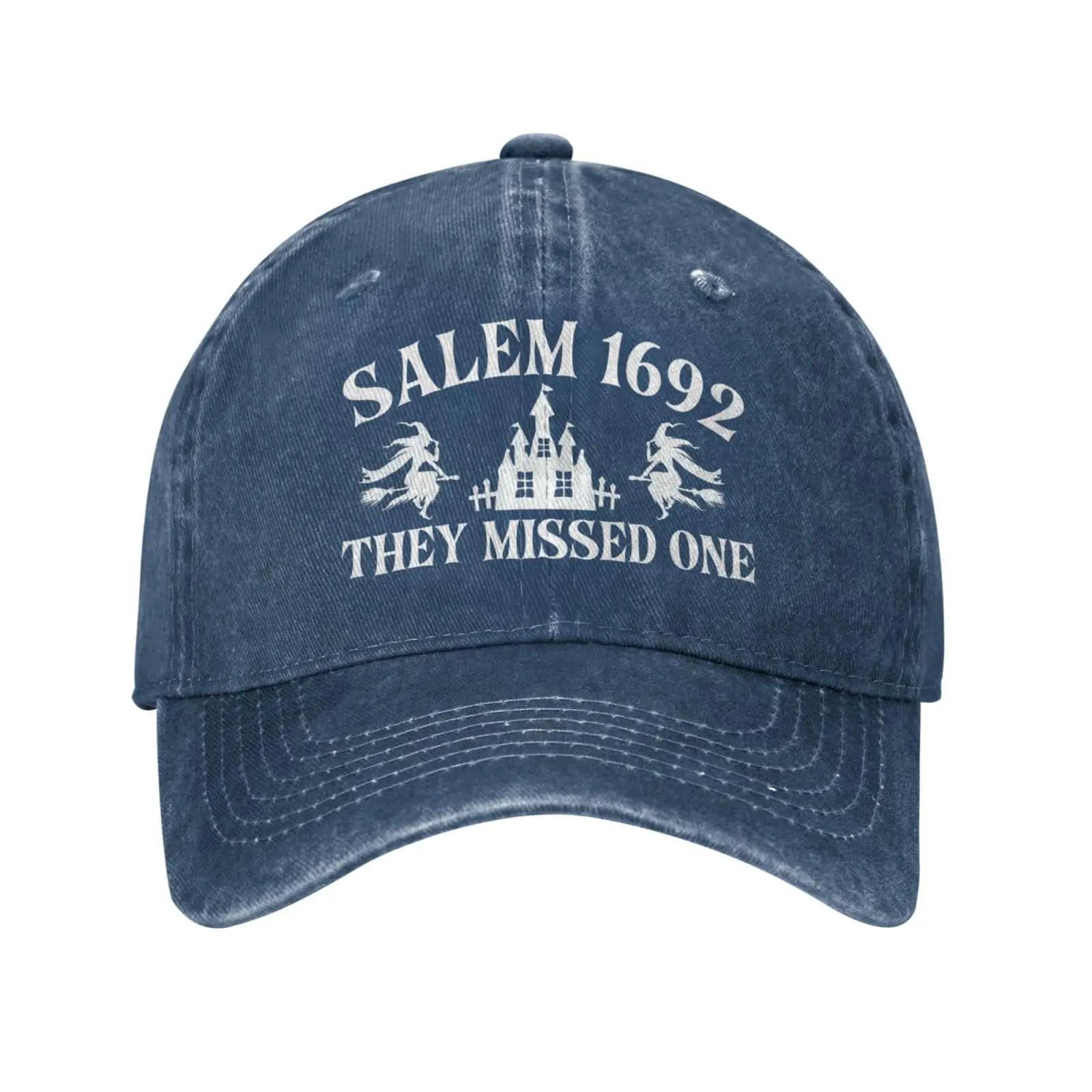Salem 1692 They Missed One Baseball Hat Classic Cap Funny Salem Halloween Cap Men Women Gray Adjustable
Salem 1692 They Missed One Baseball Hat Classic Cap Funny Salem Halloween Cap Men Women Gray Adjustable
