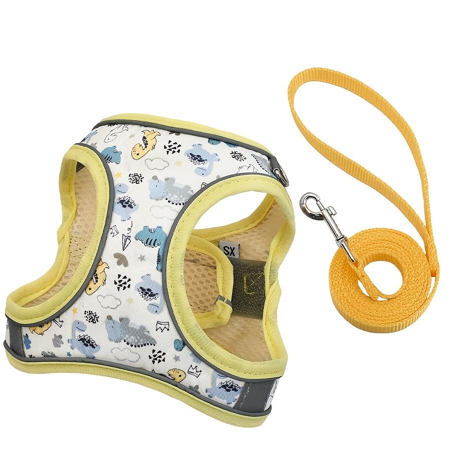 1PCS Dog Harness Leash Set Breathable Honeycomb Mesh Safety Reflective Strips XXS білий
1PCS Dog Harness Leash Set Breathable Honeycomb Mesh Safety Reflective Strips XXS білий