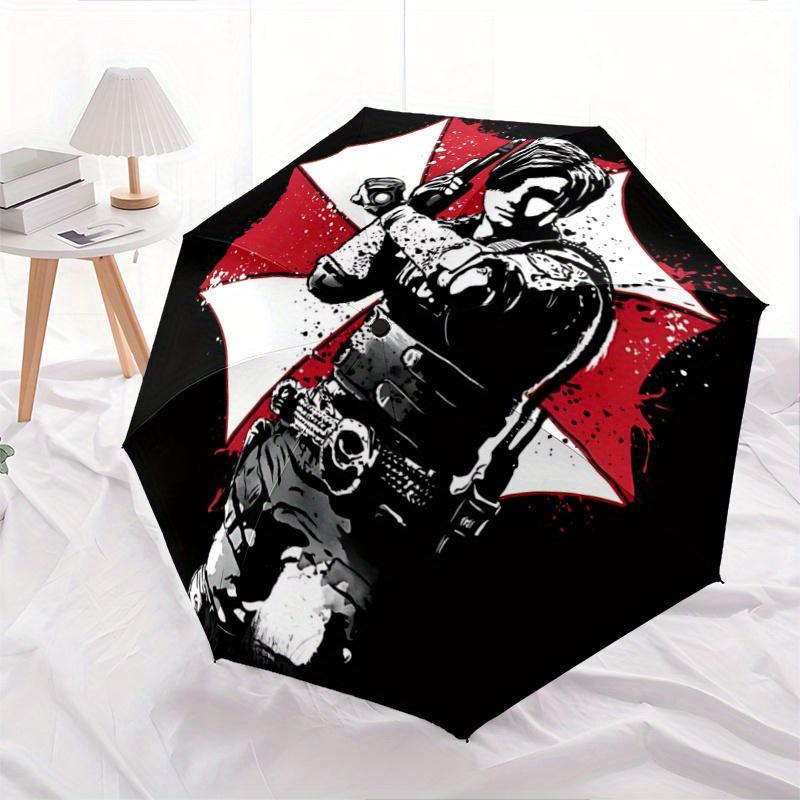1pc Resident Evil Design Durable Cartoon Folding Umbrella,Compact Umbrella for Men and Women, Suitable for Travel or Daily Use.W077
1pc Resident Evil Design Durable Cartoon Folding Umbrella,Compact Umbrella for Men and Women, Suitable for Travel or Daily Use.W077