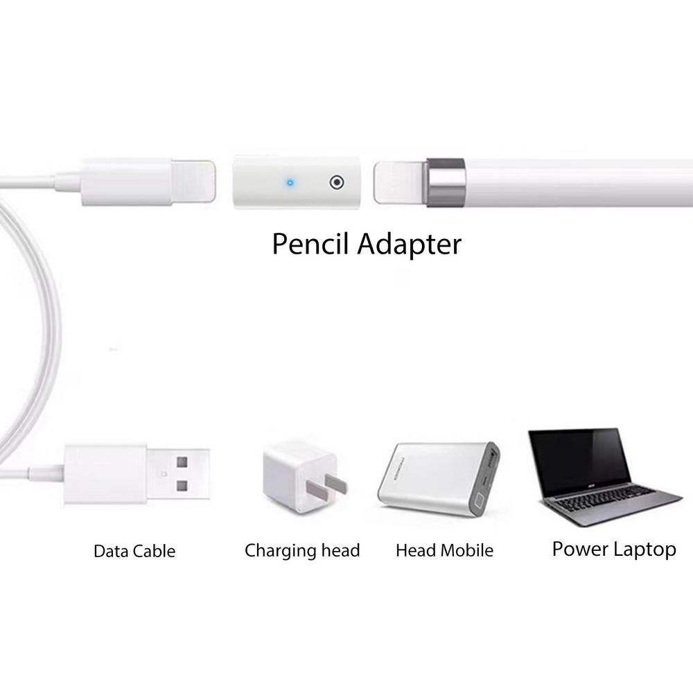 Durable Connector Charger with Indicator Light Charging Cable Cord Power Adapter for Apple Pencil 3
Durable Connector Charger with Indicator Light Charging Cable Cord Power Adapter for Apple Pencil 3