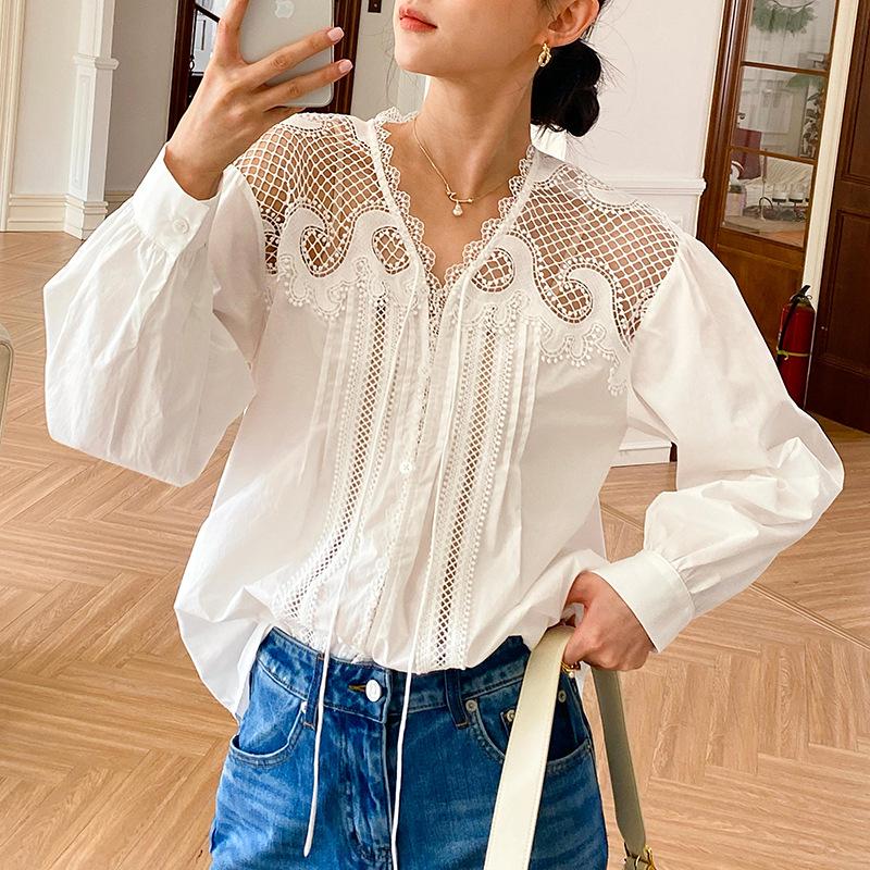 Autumn New White French-Style Women s Long Sleeve Shirt Small белый
Autumn New White French-Style Women s Long Sleeve Shirt Small белый