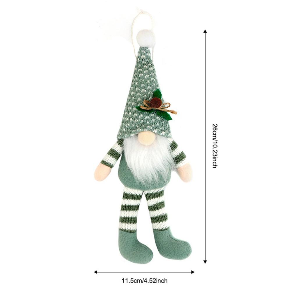 Green Christmas Decorations High-grade Long-Legged Christmas Gnome Cartoon Knitted Dwarf Figurine Decorations
Green Christmas Decorations High-grade Long-Legged Christmas Gnome Cartoon Knitted Dwarf Figurine Decorations
