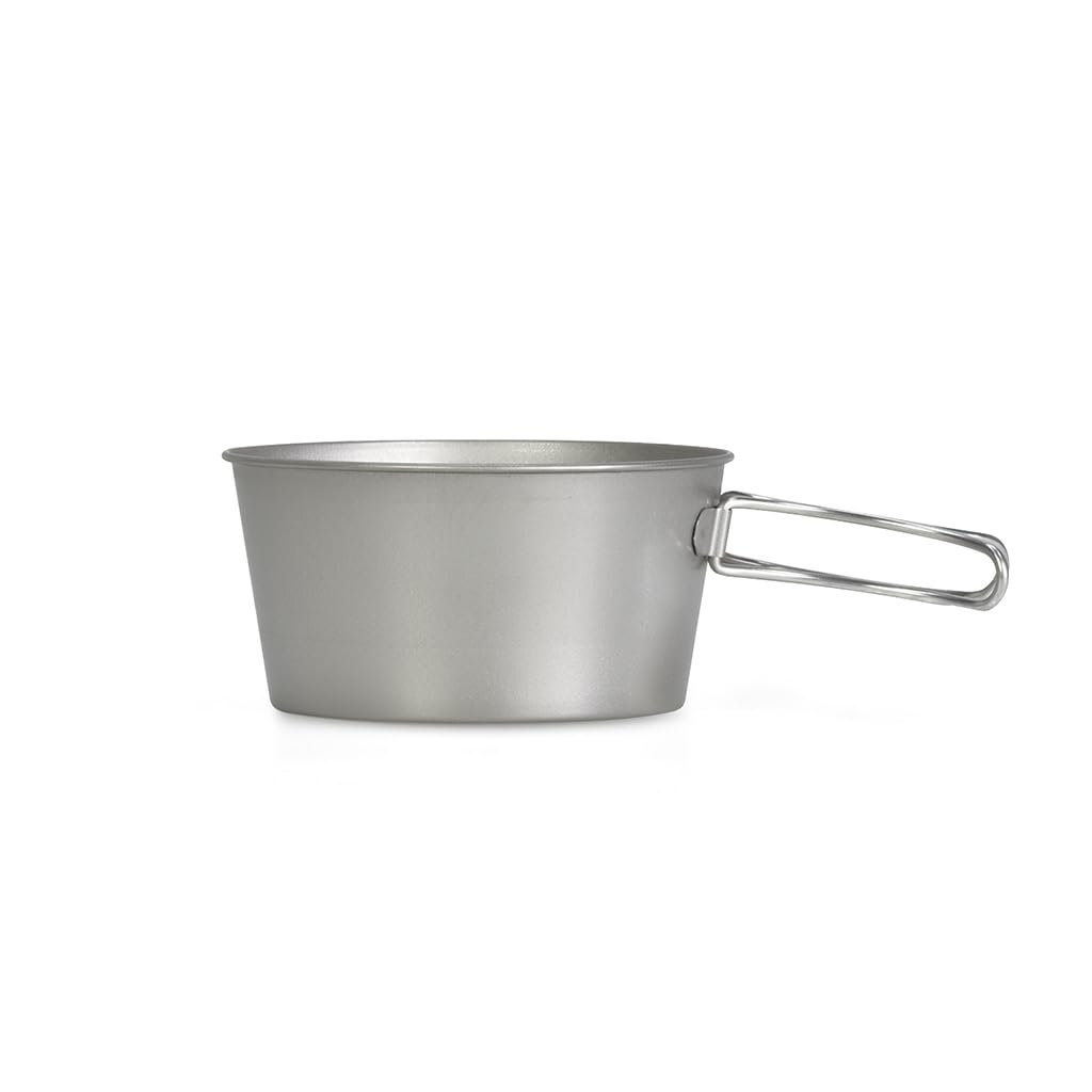 Titanium Sierra Cup Deep Type 480 Fold Handle Made in Japan Tsubame Sanjo Stacking Tableware Cookware Pot Mug Direct Fire Outdoor Camping
Titanium Sierra Cup Deep Type 480 Fold Handle Made in Japan Tsubame Sanjo Stacking Tableware Cookware Pot Mug Direct Fire Outdoor Camping