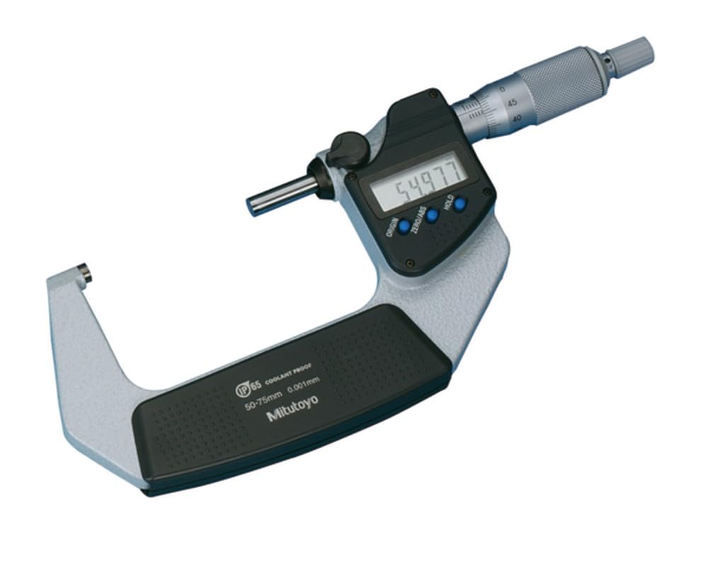 Mitutoyo Coolant-Proof Micrometer MDC-75MX 293-232-30, Measuring Range: 50-75mm
Mitutoyo Coolant-Proof Micrometer MDC-75MX 293-232-30, Measuring Range: 50-75mm