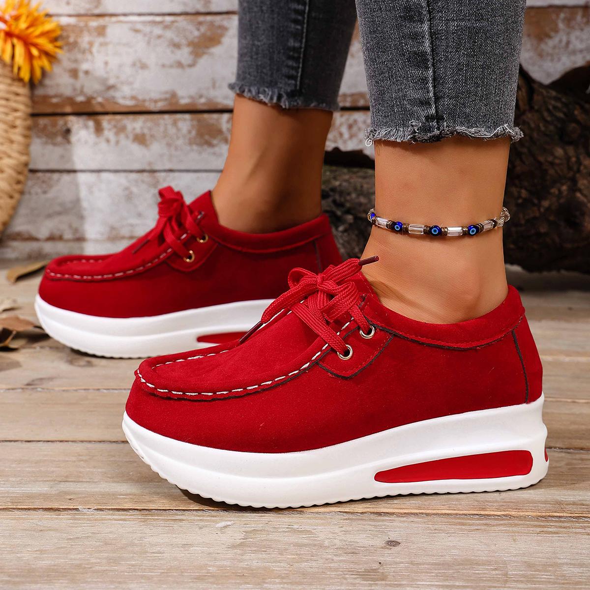 Lace Up Loafers Brand Women Shoes Summer Solid Color Platform Shoes Autumn Slip on Flat Woman Vulcanized Shoes Plus Size 35
Lace Up Loafers Brand Women Shoes Summer Solid Color Platform Shoes Autumn Slip on Flat Woman Vulcanized Shoes Plus Size 35