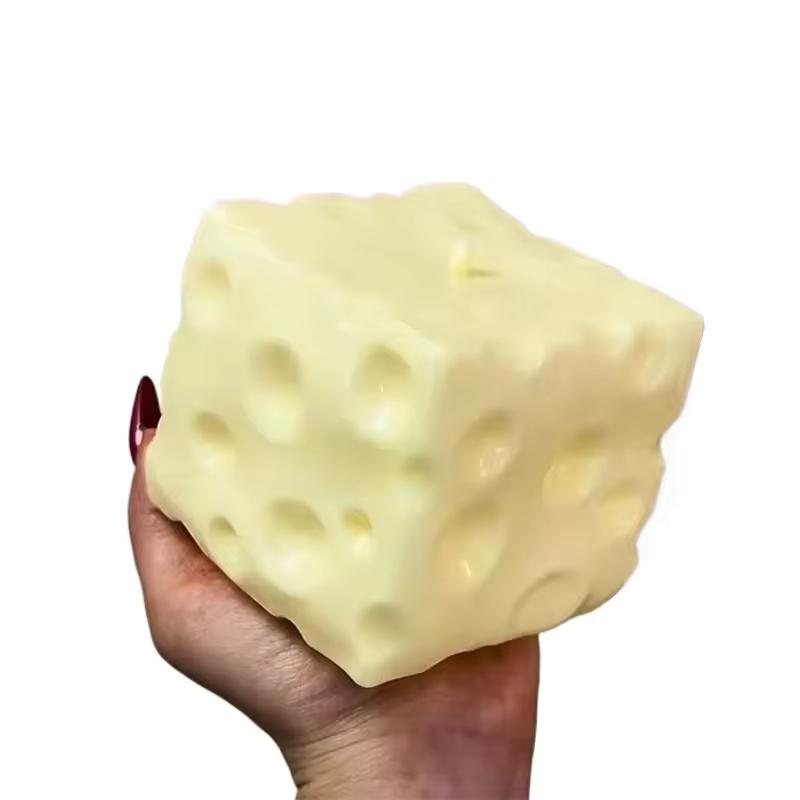 Новый гигантский сырный кубик, антистрессовый шар, большой сыр, формуемый, сжимаемый шар, не отскакивающий, фиджет-игрушка, ASMR, сенсорный, антистресс, фестивальный подарок
Новый гигантский сырный кубик, антистрессовый шар, большой сыр, формуемый, сжимаемый шар, не отскакивающий, фиджет-игрушка, ASMR, сенсорный, антистресс, фестивальный подарок