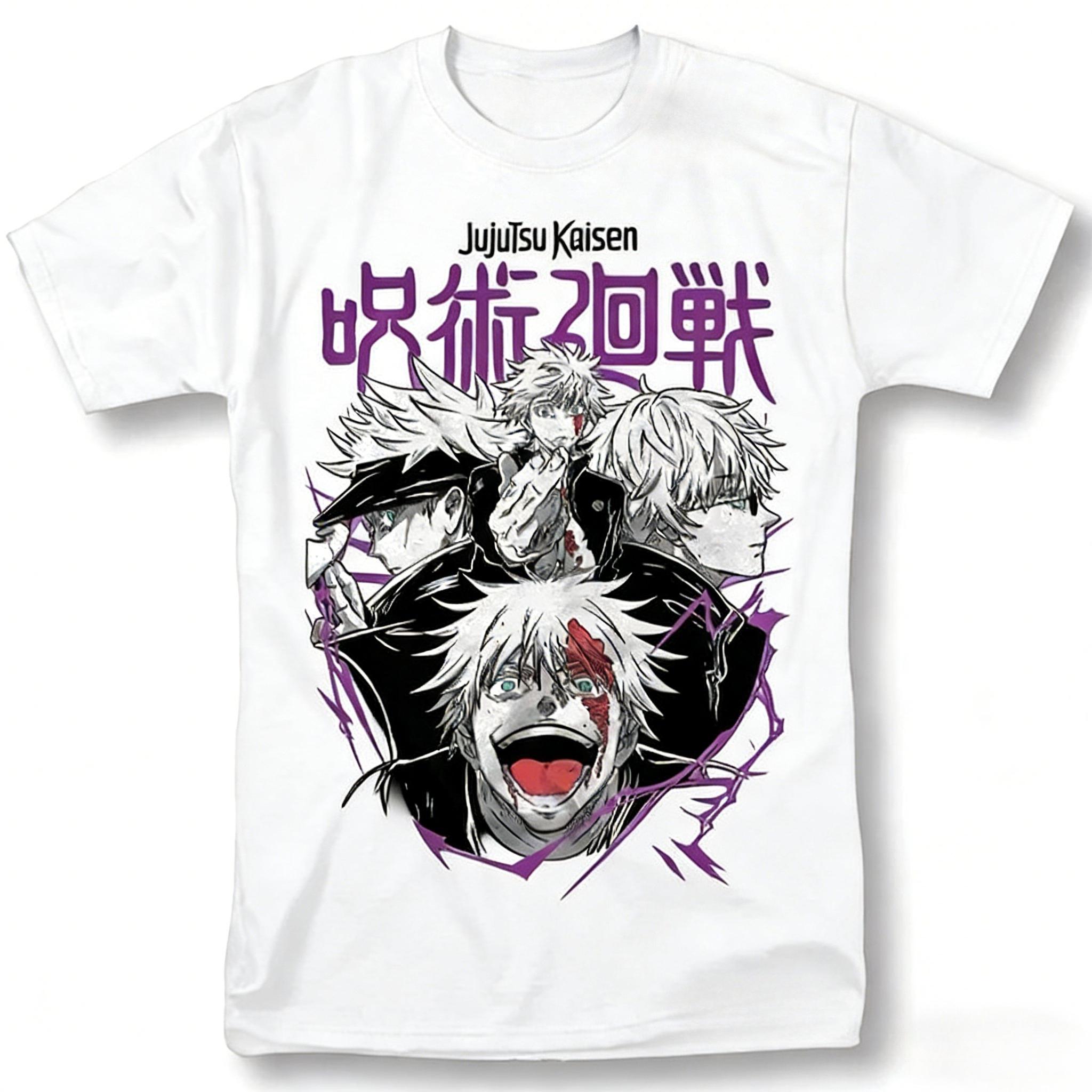 2026 Summer New100purecotton Jujutsu Kaisen anime character pattern leisure Short popular Sleeve Tshirt Round quality shirt L
2026 Summer New100purecotton Jujutsu Kaisen anime character pattern leisure Short popular Sleeve Tshirt Round quality shirt L