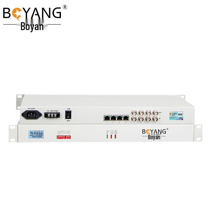 Boyang 4E1 to 4Ethernet Rack-mount Protocol Converter
Boyang 4E1 to 4Ethernet Rack-mount Protocol Converter