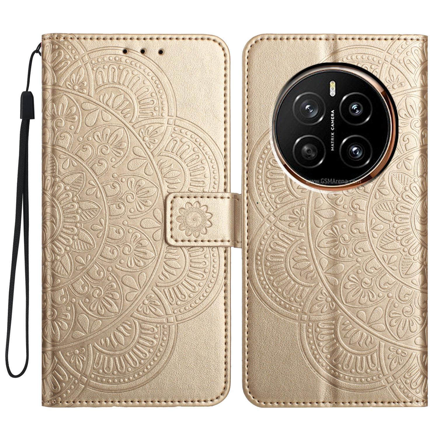 For Honor Magic7 Pro 5G Wallet Phone Case Butterfly Floral Imprint Leather Flip Cover with Strap Gold
For Honor Magic7 Pro 5G Wallet Phone Case Butterfly Floral Imprint Leather Flip Cover with Strap Gold