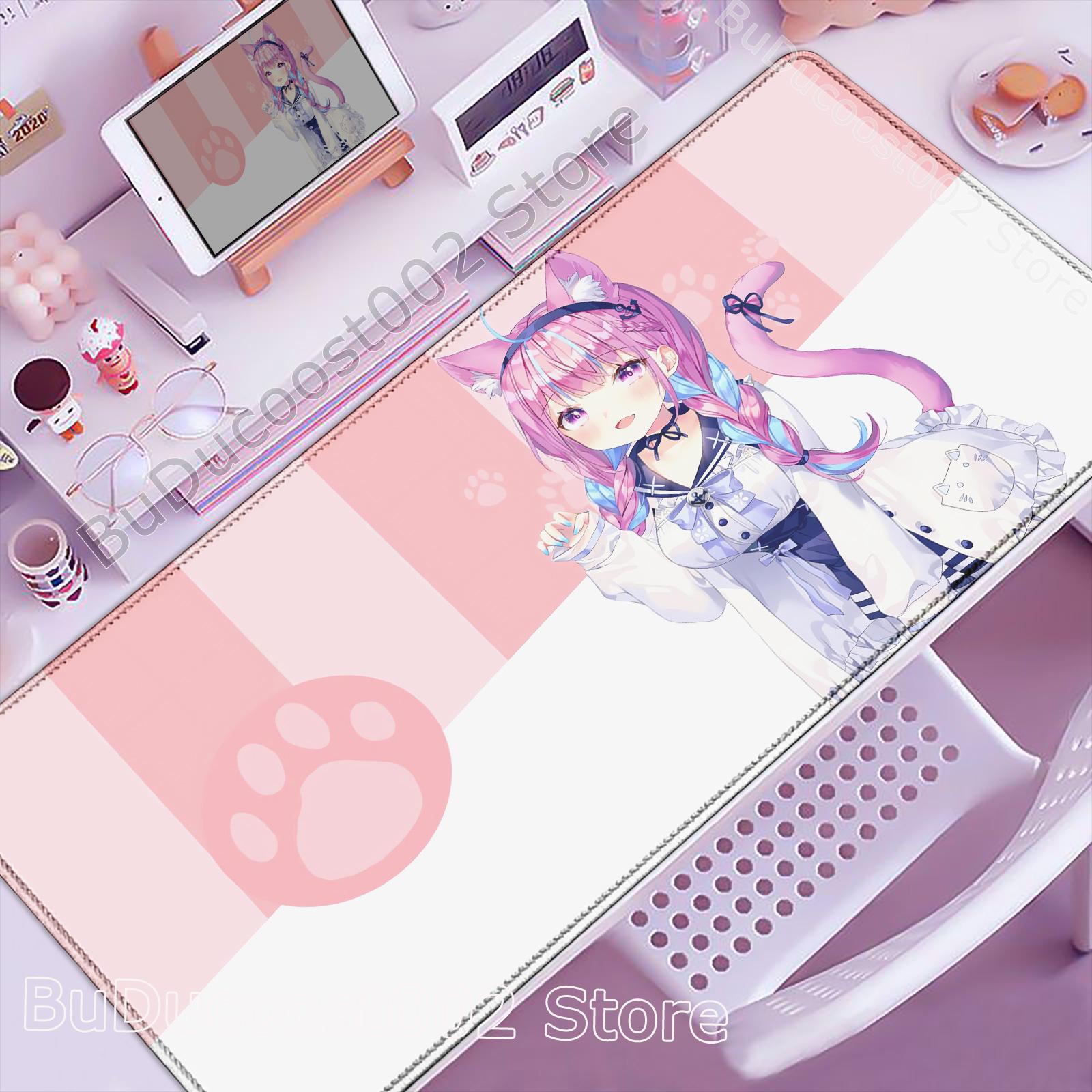 New Large Mouse Pad Cute Minato Aqua Anime Computer Laptop Mouse Mats Non-slip Keyboard Desk Pad Hololive PC Gaming Accessories 600x300x2mm
New Large Mouse Pad Cute Minato Aqua Anime Computer Laptop Mouse Mats Non-slip Keyboard Desk Pad Hololive PC Gaming Accessories 600x300x2mm