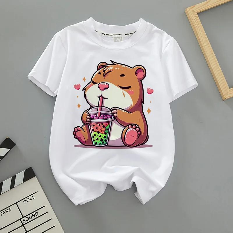 Cartoon Groundhog Cute Pattern Short-sleeved T-shirt 2026 Summer New Versatile Top for Children of All Sizes 110
Cartoon Groundhog Cute Pattern Short-sleeved T-shirt 2026 Summer New Versatile Top for Children of All Sizes 110