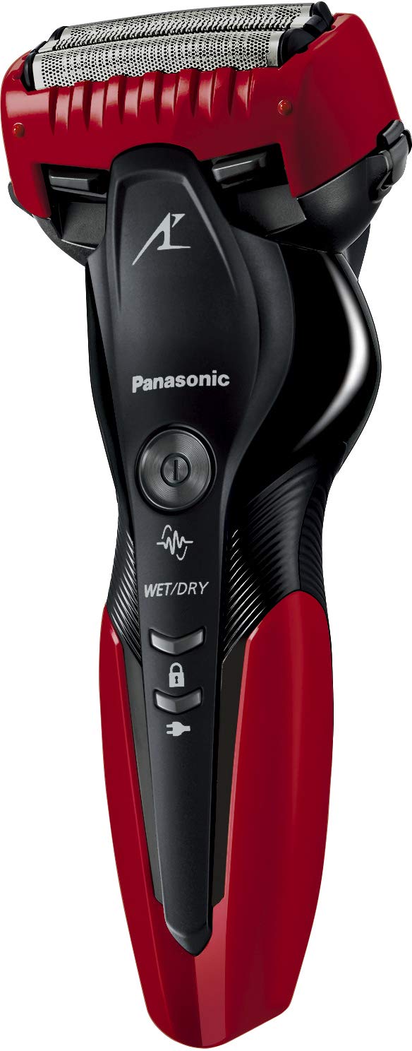 Чоловіча бритва Panasonic Ram Dash Shaver ES-ST2S-R з 3 лезами для ванної, червона червоний
Чоловіча бритва Panasonic Ram Dash Shaver ES-ST2S-R з 3 лезами для ванної, червона червоний