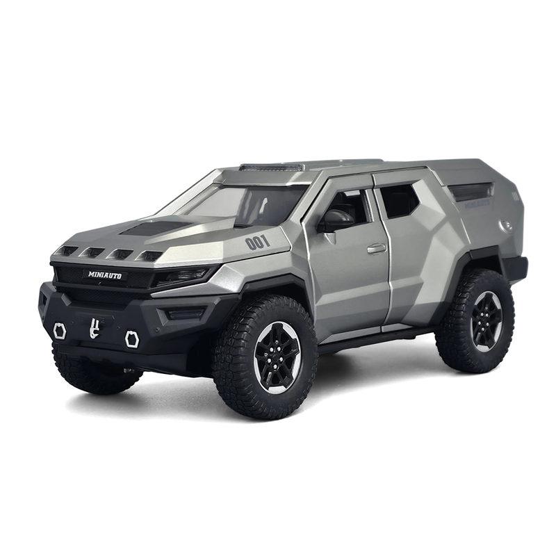 1:24 Vengeance Alloy Explosion Proof Vehicle Model Metal Police Armored Off-road Vehicle Car Model Sound and Light Kids Toy Gift сірий колір
1:24 Vengeance Alloy Explosion Proof Vehicle Model Metal Police Armored Off-road Vehicle Car Model Sound and Light Kids Toy Gift сірий колір