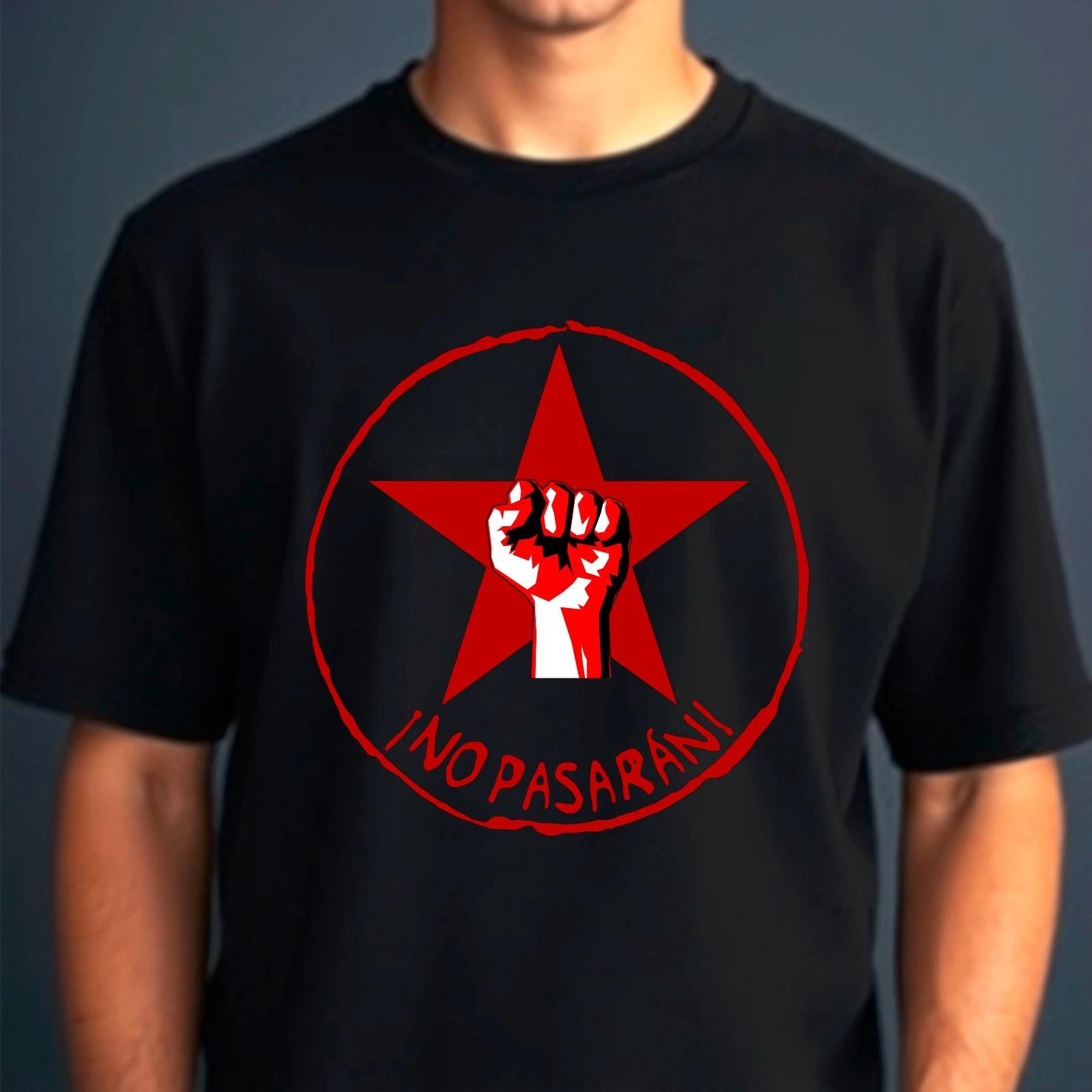 No Pasaran The Shall Not Pas Anti Fascist Political Activist Slogan T-Shirt S
No Pasaran The Shall Not Pas Anti Fascist Political Activist Slogan T-Shirt S
