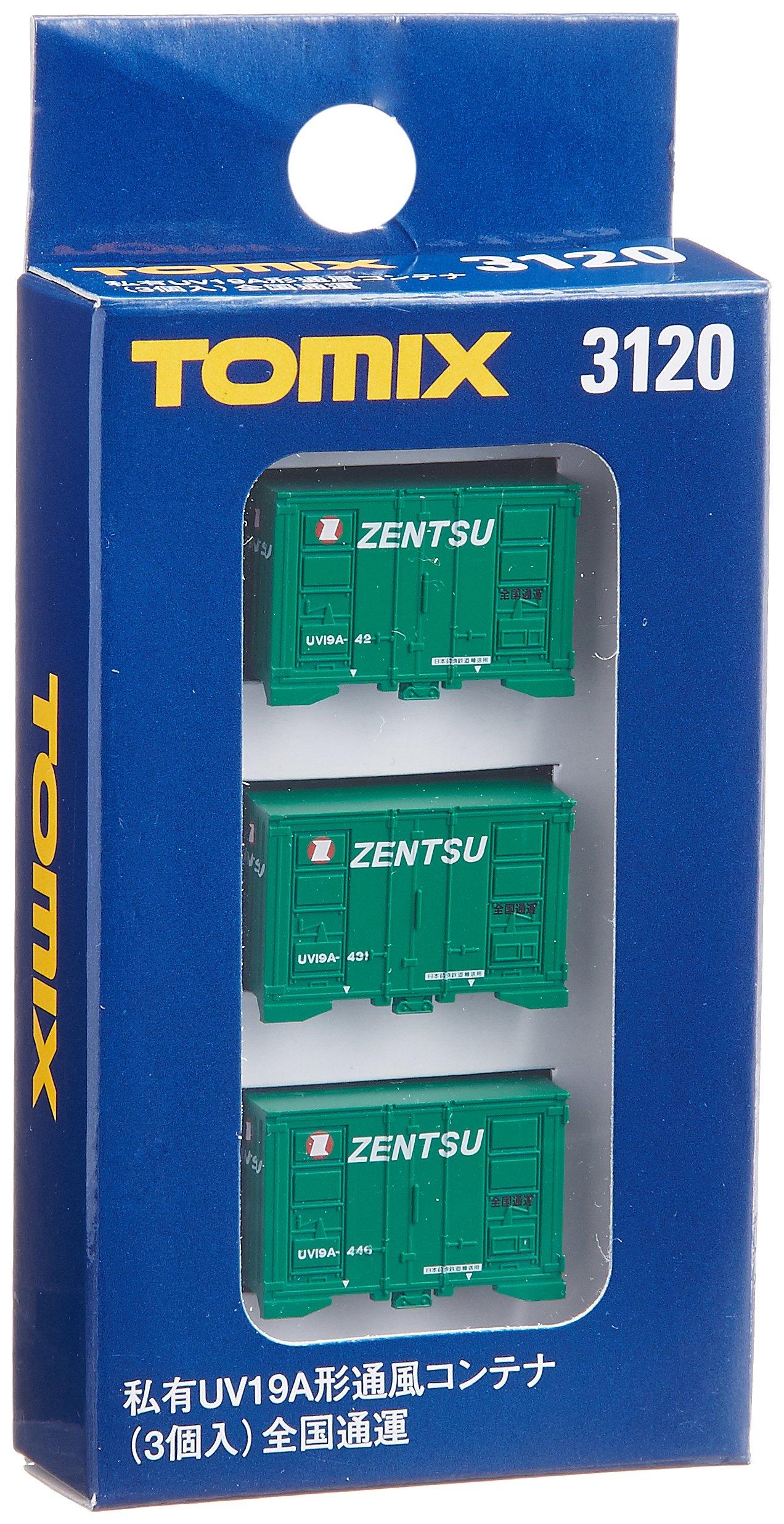 TOMIX N gauge вентилируемый контейнер UV19A 3 штуки Национальная транспортная компания 3120 Принадлежности для железнодорожной модели
TOMIX N gauge вентилируемый контейнер UV19A 3 штуки Национальная транспортная компания 3120 Принадлежности для железнодорожной модели