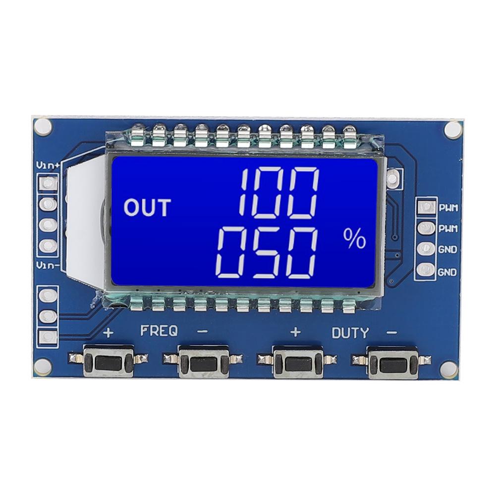 Square Wave Signal Generator PWM Board Module Pulse Frequency Duty Cycle Adjustable ModuleBlue
Square Wave Signal Generator PWM Board Module Pulse Frequency Duty Cycle Adjustable ModuleBlue
