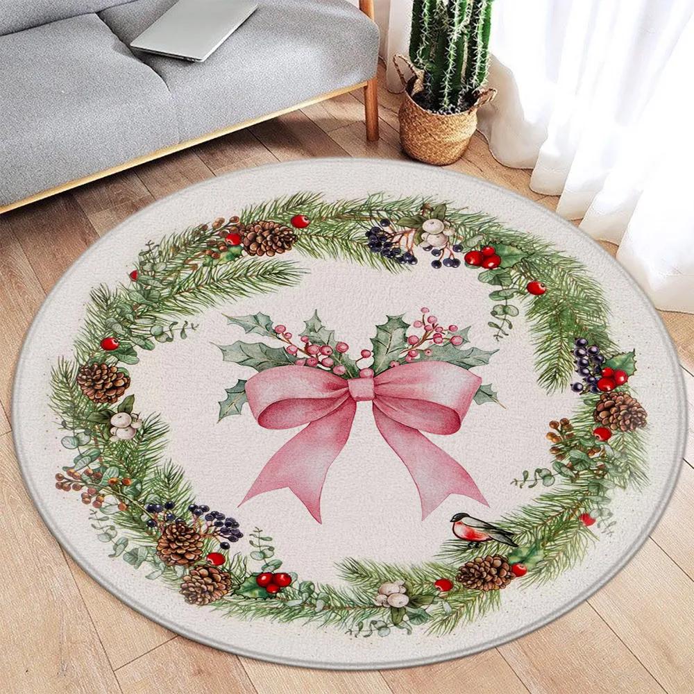 Festive Christmas Round Rug with Tree Elk Snowman Design – Cozy Washable Floor Mat for Living Room & Bedroom 60cm
Festive Christmas Round Rug with Tree Elk Snowman Design – Cozy Washable Floor Mat for Living Room & Bedroom 60cm