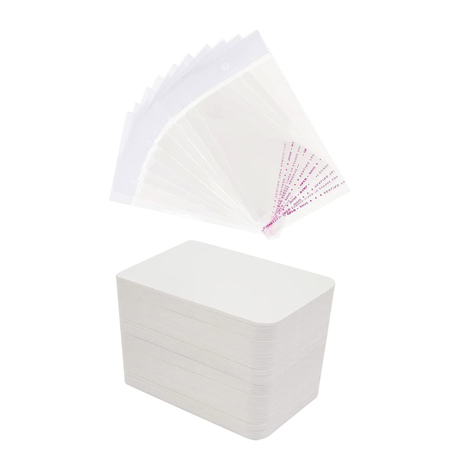 100Pcs Keychain Display Cards with Self-sealing Bag Paper Keychain Jewelry Cards Used to Display Keychain Cards Blank белый
100Pcs Keychain Display Cards with Self-sealing Bag Paper Keychain Jewelry Cards Used to Display Keychain Cards Blank белый