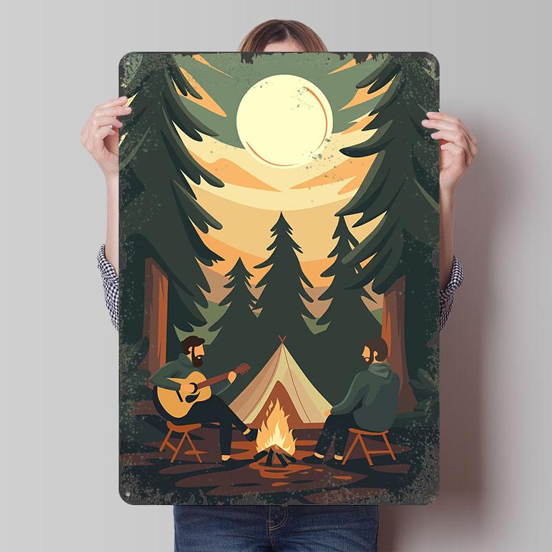 Campfire Guitar Music Tin Plaque Poster Customized Wall Art Retro Vintage Metal Signs for Man Cave Decoration Living Room Decor 7.9x11.8In(20x30cm)
Campfire Guitar Music Tin Plaque Poster Customized Wall Art Retro Vintage Metal Signs for Man Cave Decoration Living Room Decor 7.9x11.8In(20x30cm)