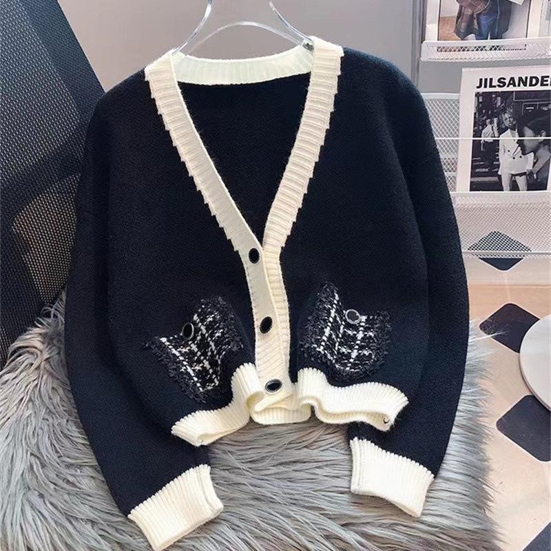 New knitted cardigan sweater jacket women s spring and autumn top high-end pocket cardigan outer wear One size чёрный
New knitted cardigan sweater jacket women s spring and autumn top high-end pocket cardigan outer wear One size чёрный