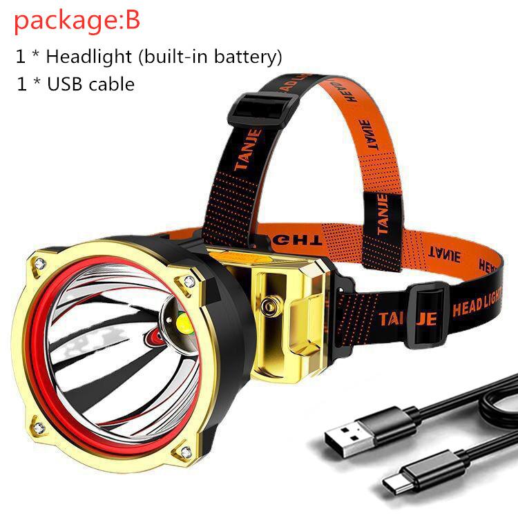 Мощный светодиодный налобный фонарь, перезаряжаемый через USB, водонепроницаемый налобный фонарик, 3 режима, портативный уличный фонарик для рыбалки, кемпинга золотистый
Мощный светодиодный налобный фонарь, перезаряжаемый через USB, водонепроницаемый налобный фонарик, 3 режима, портативный уличный фонарик для рыбалки, кемпинга золотистый