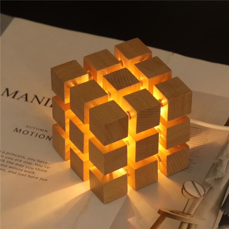 USB plug-in model Nine-level Rubik s Cube LED luminous night light bedside lamp bedroom bedside table ornament decoration gift Large
USB plug-in model Nine-level Rubik s Cube LED luminous night light bedside lamp bedroom bedside table ornament decoration gift Large