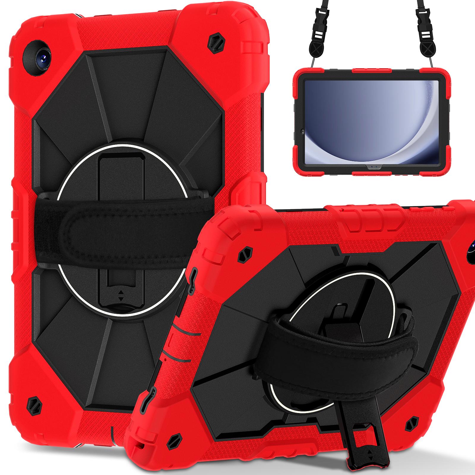 Tablet Protective Case C2 Model Suitable for Samsung Galaxy Tab A11 plus 11”()with Satchel Bracket 10 Colors Available Tab A11 plus 11in&English красный черный
Tablet Protective Case C2 Model Suitable for Samsung Galaxy Tab A11 plus 11”()with Satchel Bracket 10 Colors Available Tab A11 plus 11in&English красный черный