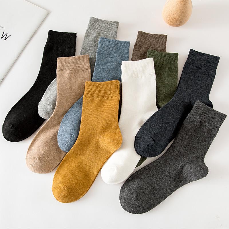 5-Pack Men s Mid-Calf Cotton Socks - Spring & Autumn Collection, Versatile Solid Colors, Breathable & Casual. One size
5-Pack Men s Mid-Calf Cotton Socks - Spring & Autumn Collection, Versatile Solid Colors, Breathable & Casual. One size